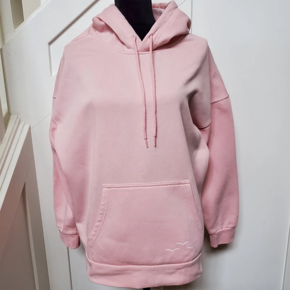 New Pink Slouch Hoodie - Picture 1 of 5